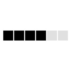 Progress Loading Bar Icon for Web and App Interface. Vector Illustration