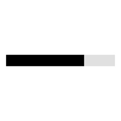 Progress Loading Bar Icon for Web and App Interface. Vector Illustration