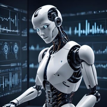 A robot that analized a computer