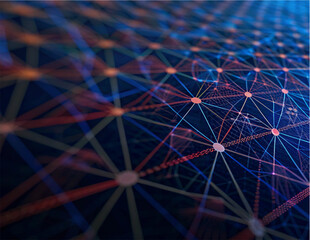 Cyber Data Landscape with Interconnected Geometric Nodes

