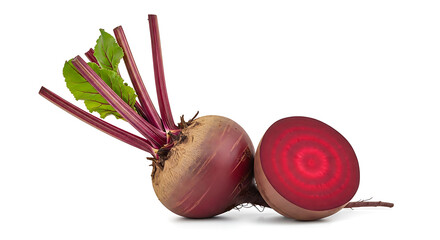 Fresh Beetroot with Leaves