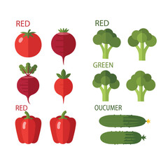 Color-Coded Vegetables