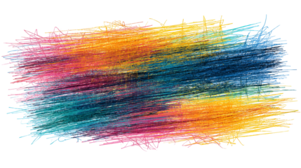 Abstract colorful lines artwork vibrant hues textured design