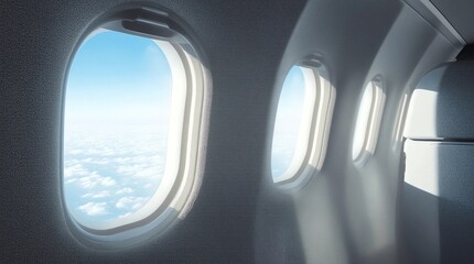 aircraft's porthole