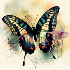 Beautiful butterfly 