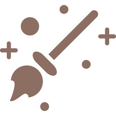 Flying Broom Vector Icons