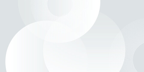 White geometric abstract background overlap layer on bright space with lines effect decoration.eps10