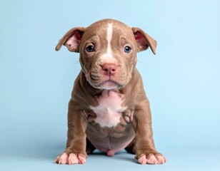 Adorable Cimarrón Uruguayo Puppy Portraits, Generated image