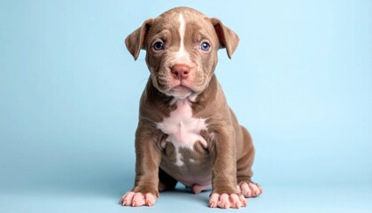 Adorable Cimarrón Uruguayo Puppy Portraits, Generated image