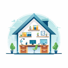 Hybrides Arbeiten und moderne Bürolandschaft