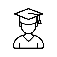 Student Graduation Cap SVG - Vector Illustration for Academic Design