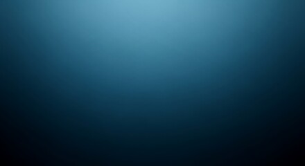 Obraz premium Dark blue gradient background with soft light effect