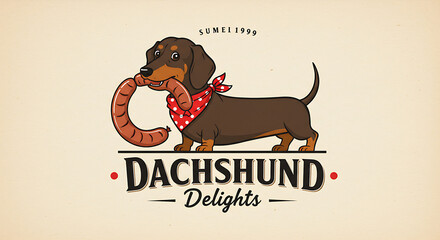 vector illustration of a dog