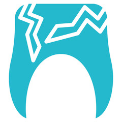 Tooth Decayed Vector Icons