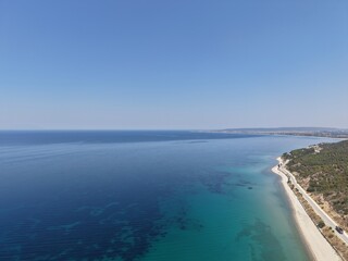 Aerial view of beautiful landscape