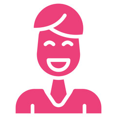 Smiling Man Vector Icons