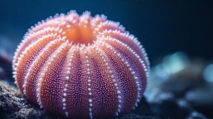 Sea urchins are small, spiny, round-bodied echinoderms that live on the seabed.