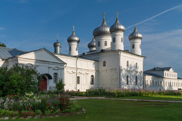 Church of the Nativity of Christ (Spassky Cathedral) of the St. George (Yuriev) Monastery on a...