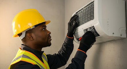 Home engineer enhancing ventilation system to ensure superior indoor air quality
