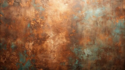 Obraz premium Rustic Textured Background with Earthy Tones and Metallic Accents Ideal for Design Projects and Digital Art Applications