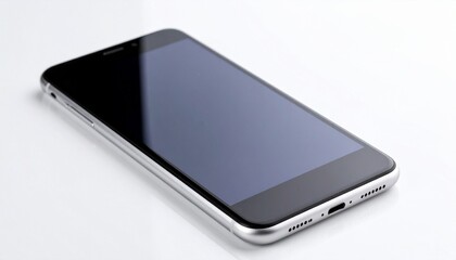 mobile phone isolated on white background