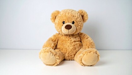 teddy bear on a wooden background