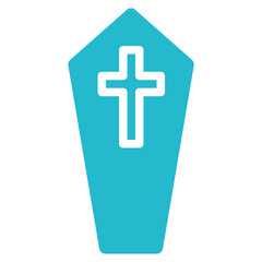 Obraz premium Coffin Vector Icons