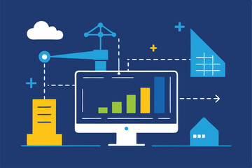 vector illustration of a city