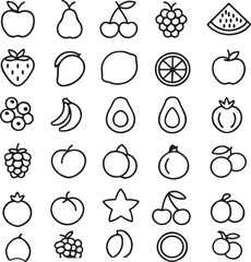 fruits and vegetable vector