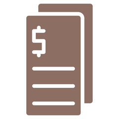 Price List Vector Icons