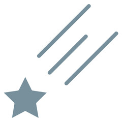 Falling Star Vector Icons