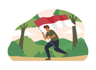 Independence Day Illustration