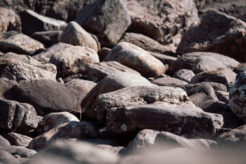 natural background of stone texture detailed close up
