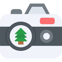 Christmas Camera Icon