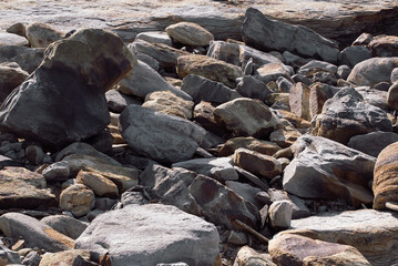 natural background of stone texture detailed close up
