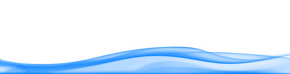 Obraz premium Elegant blue vapor waves and lines, presentation effect transparent PNG cutout, isolated background, dynamic satisfying shapes