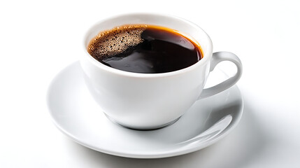 Obraz premium Coffee cup isolated on transparent or white background png 