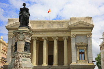 The Casón del Buen Retiro is an annex of the Museo del Prado complex in Madrid