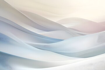 Fototapeta premium abstract waves of soft colors and flowing shapes create a minimal design with pastel tones and elegant texture in fluid motion