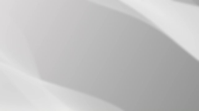 White gradient background with looping animated waves.