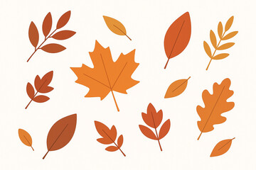 Fototapeta premium autumn leaves background