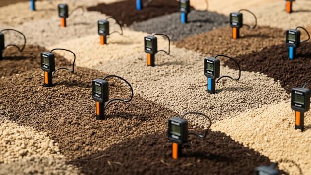 Soil Meters Measure Quality in AGRICULTURE Research