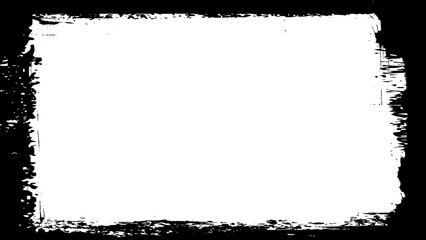 Fototapeta premium Grunge frame. Illustration