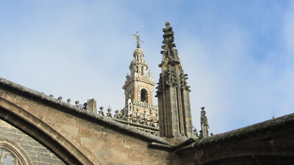 Cubiertas de la Catedral de Sevilla y Giralda