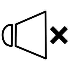 mute sound speaker