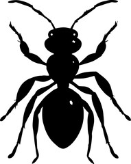 An ant silhouette
