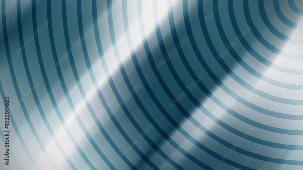 Aufkleber deep cerulean creams captivating circles animation with subtle light play creating a soothing, moder