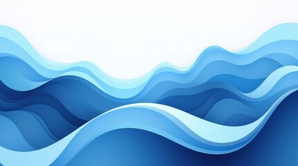 Blue waves abstract background water ocean