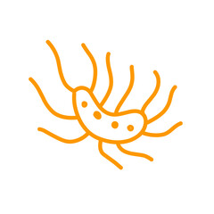 icon of various kinds of bacteria