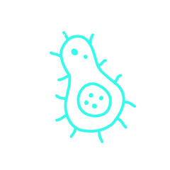 icon of various kinds of bacteria